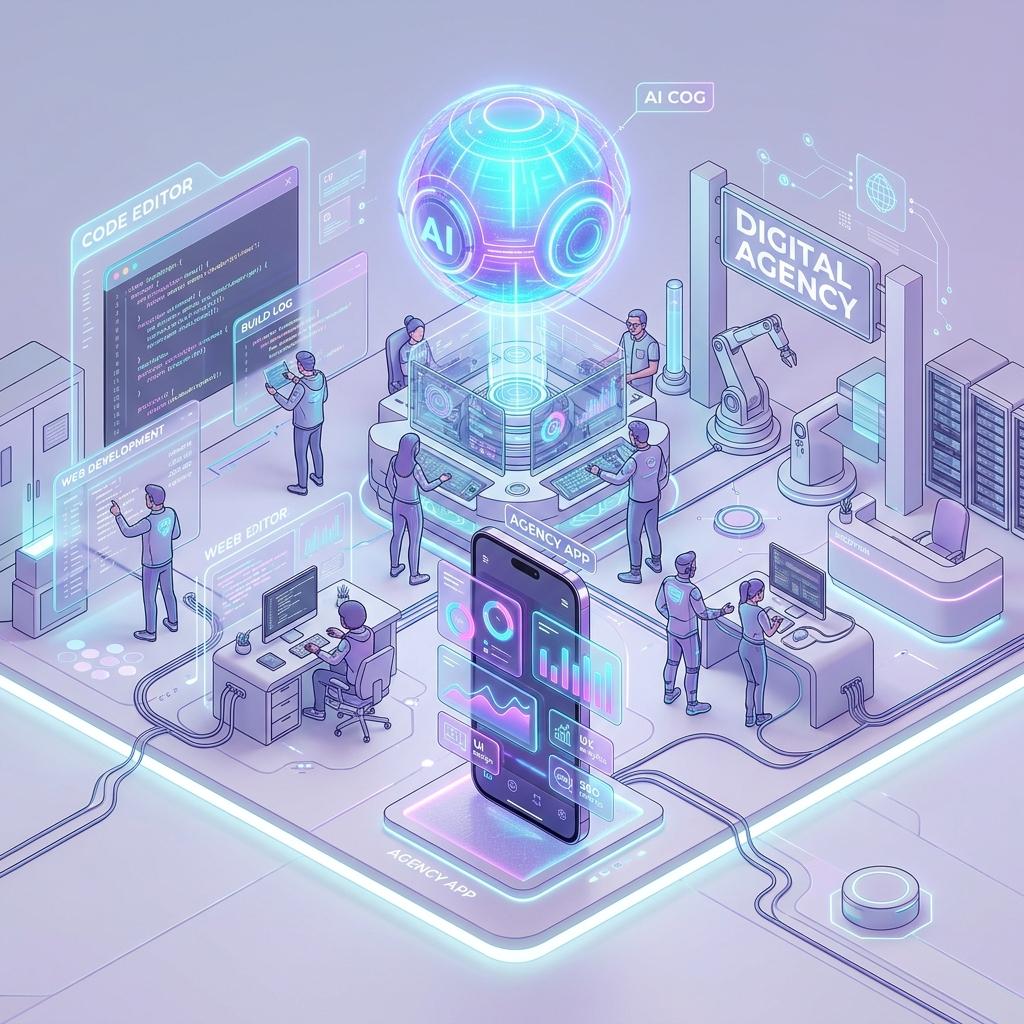 Mobile App 3D Showcase